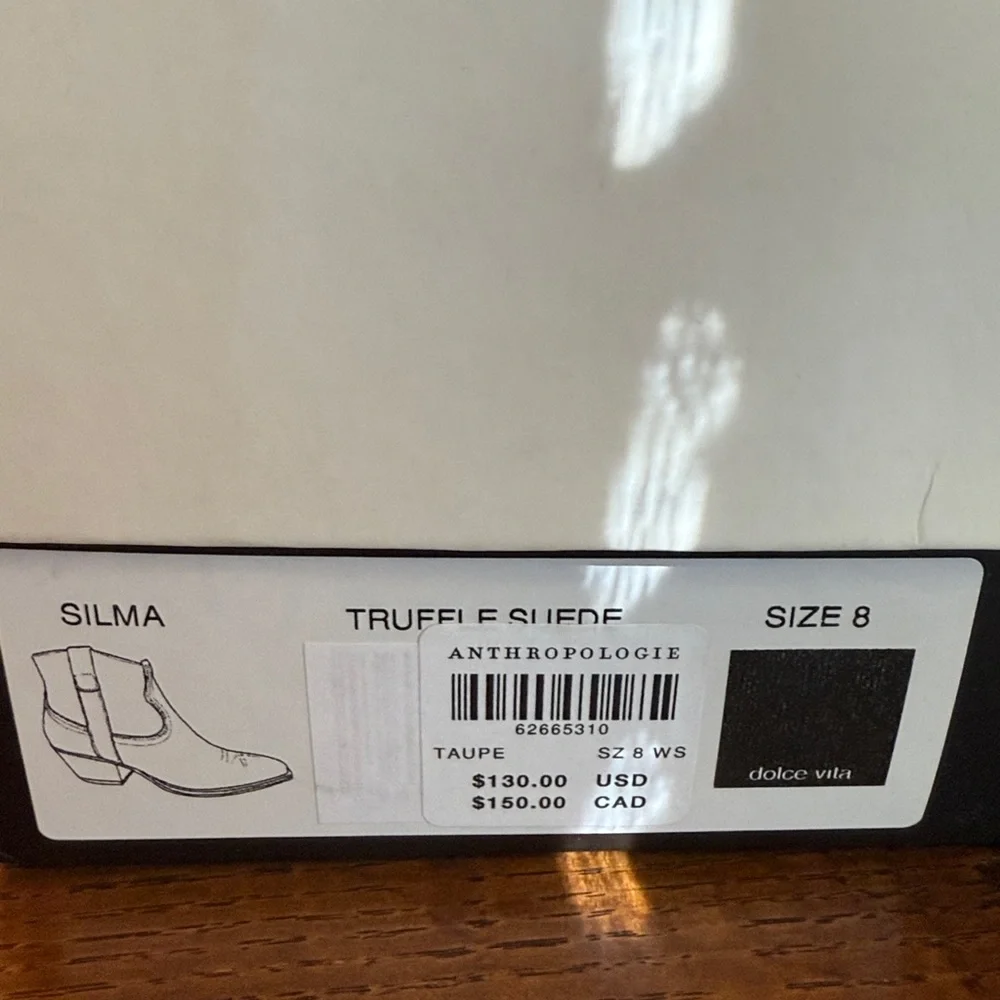 Dolce Vita Silma  western bootie size 8 - Picture 4 of 7